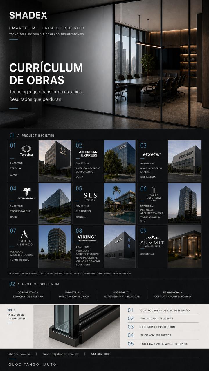 Currículum de Obras SHADEX